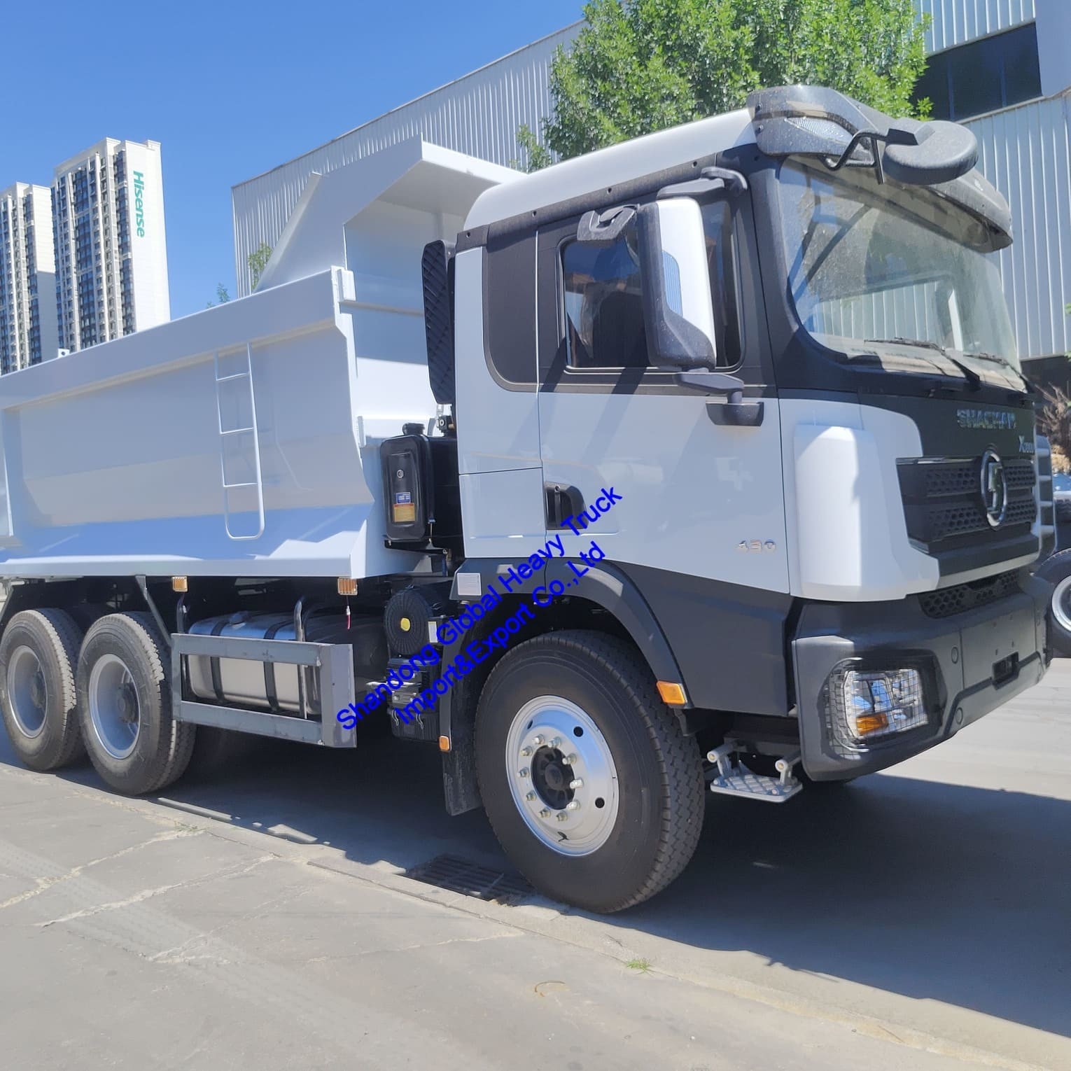 China Diesel Shacman X3000 Mining 8X4 Heavy Duty Tipper / Dump Truck