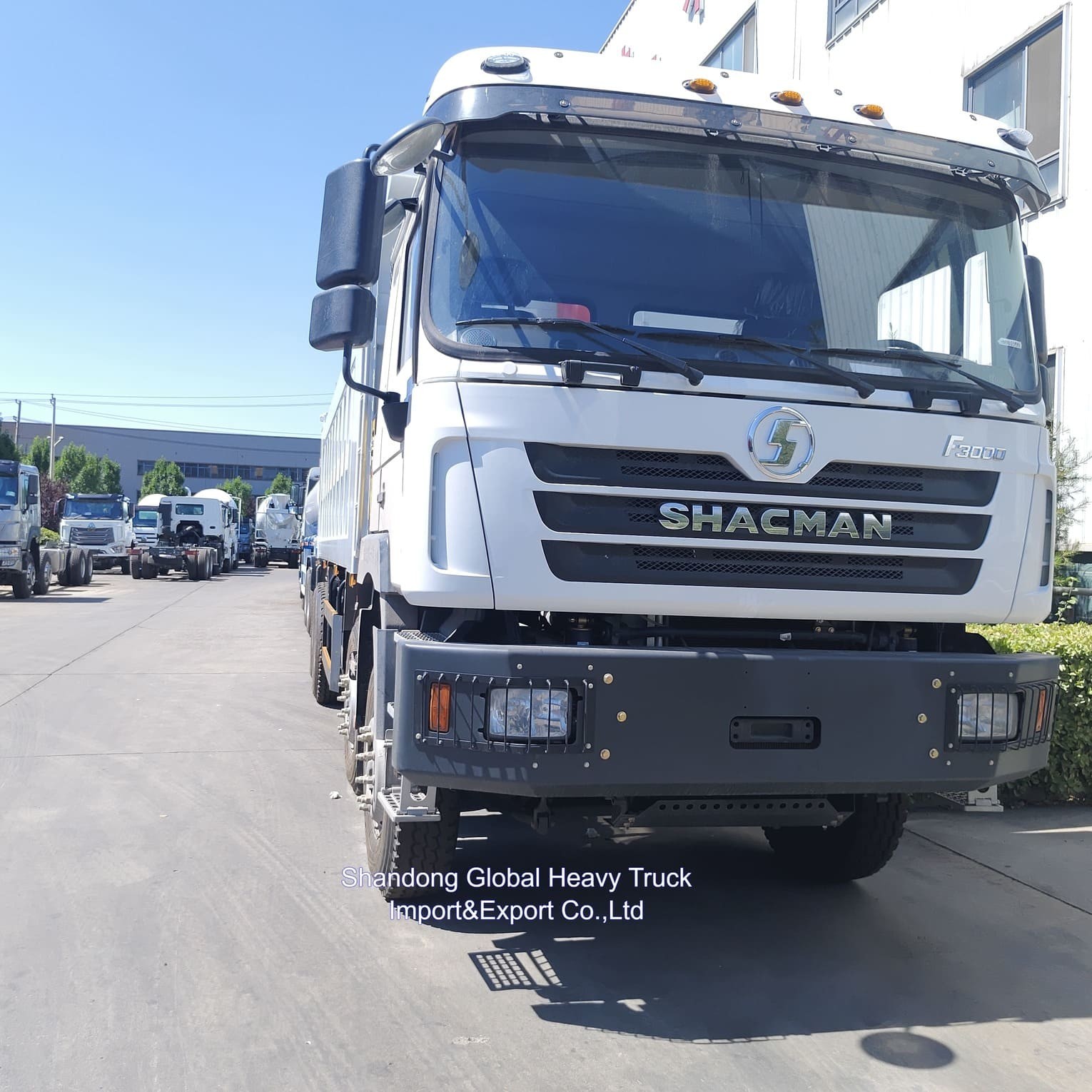 New Shacman F3000 8*4 380HP Diesel Truck Camion Truck 12 Wheel 40 Tons Mining Dump Trucks for Sale
