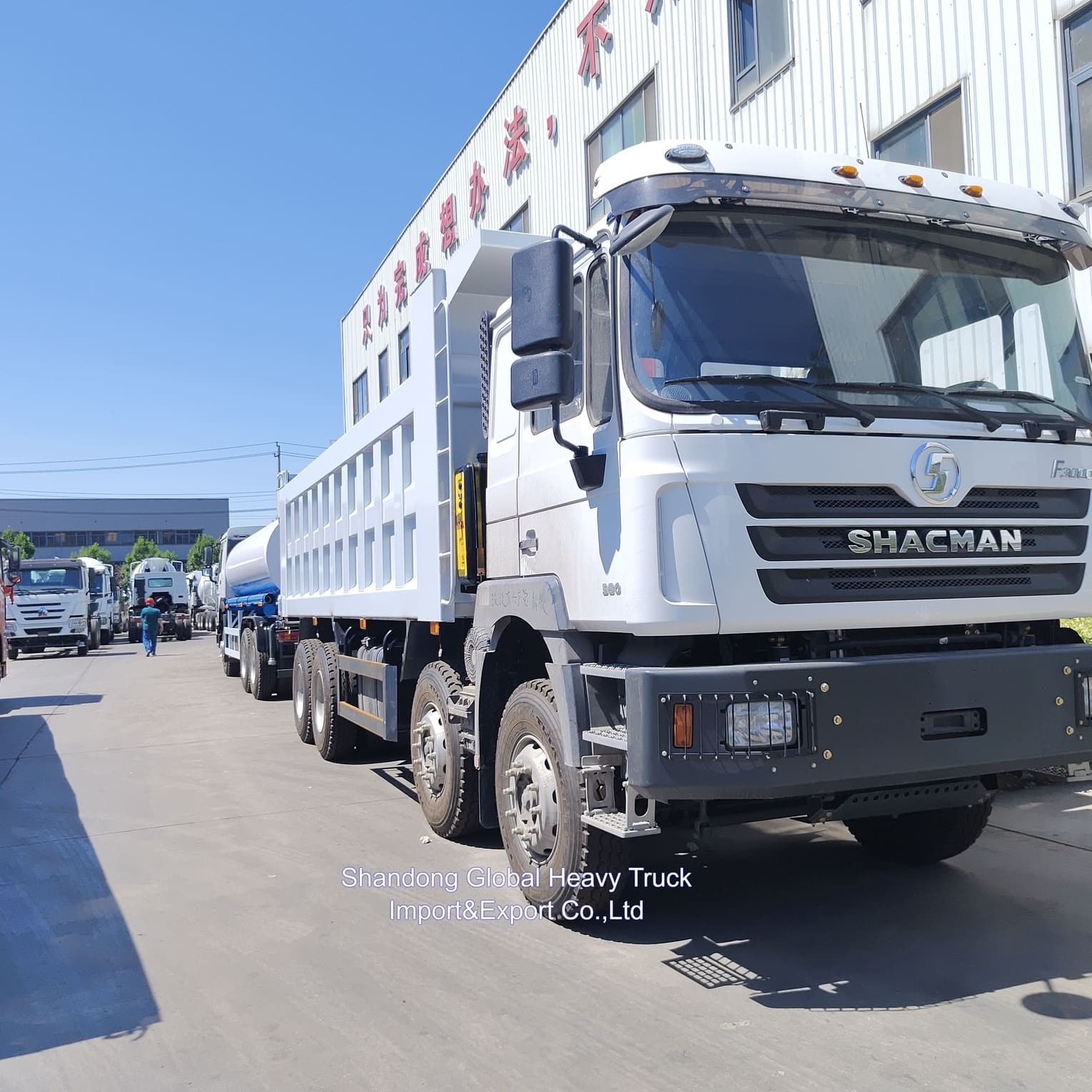 High Quality Shacman H3000 F3000 Dump Trucks 8X4 Dumper 12 Wheeler Tipper Trucks Dumper Truck