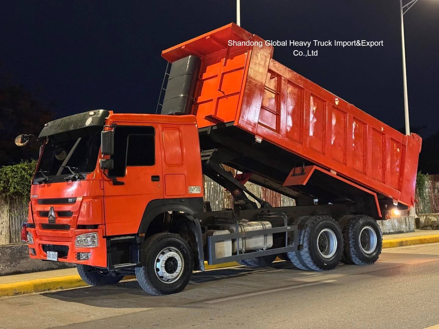 Used HOWO 6X4 Dump Truck 371, 375 336 HP 10-Wheeler 30 Tons Tipper Truck