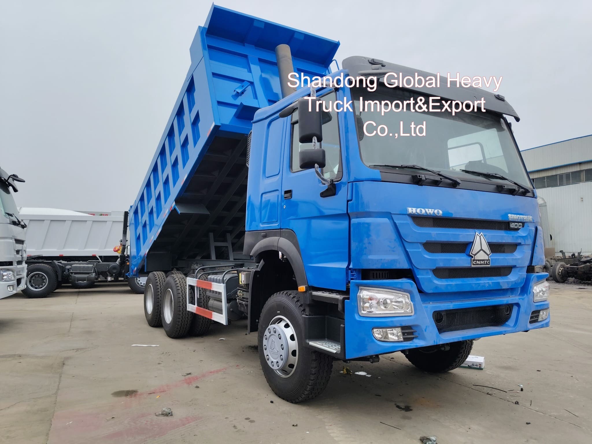Used Sino Sinotruk HOWO 6X4 8X4 10/12 Wheels 371/375/380 HP Dump Truck