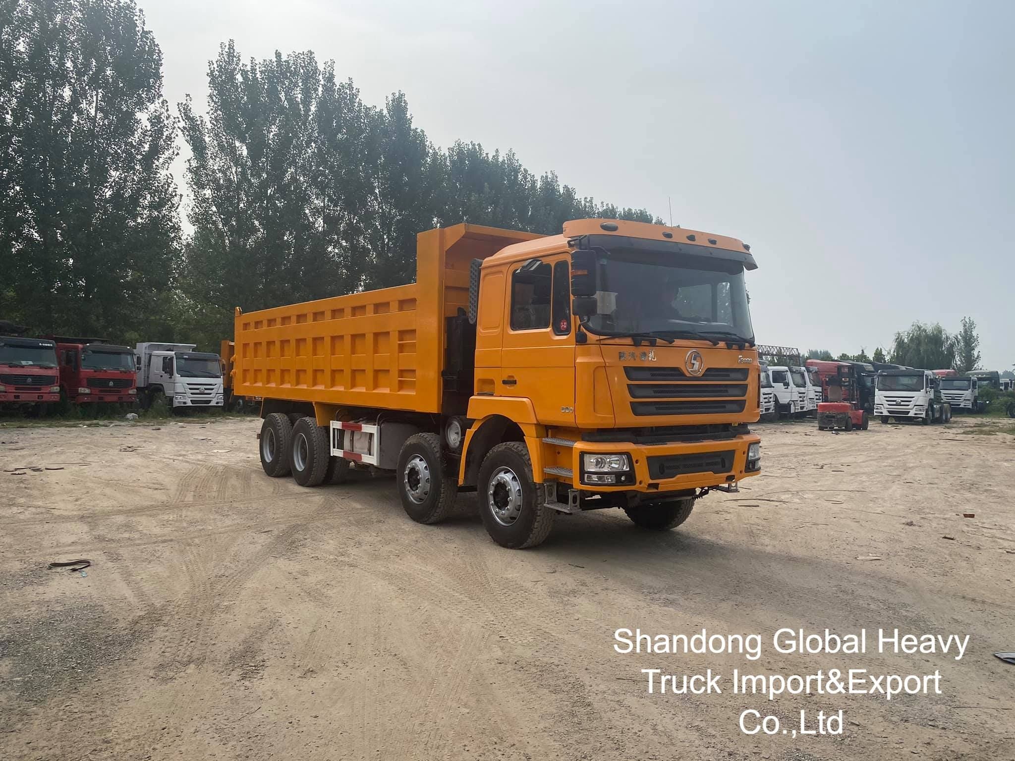 Second-hand Sinotruk HOWO Sitrak Shacman 8*4 F3000 X3000 Dump Truck Tipper Trucks