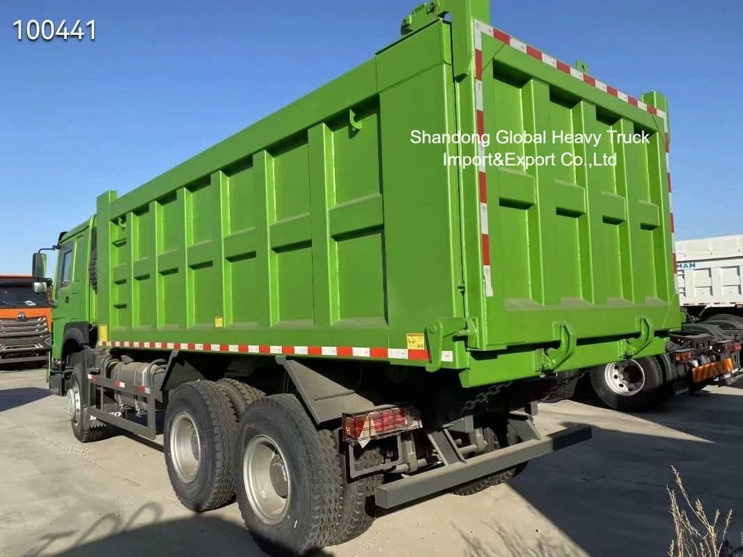 Brand New HOWO NX 6×4 430HP Mining Dump Truck 30-35 Ton Heavy Duty Tipper Truck for Ghana