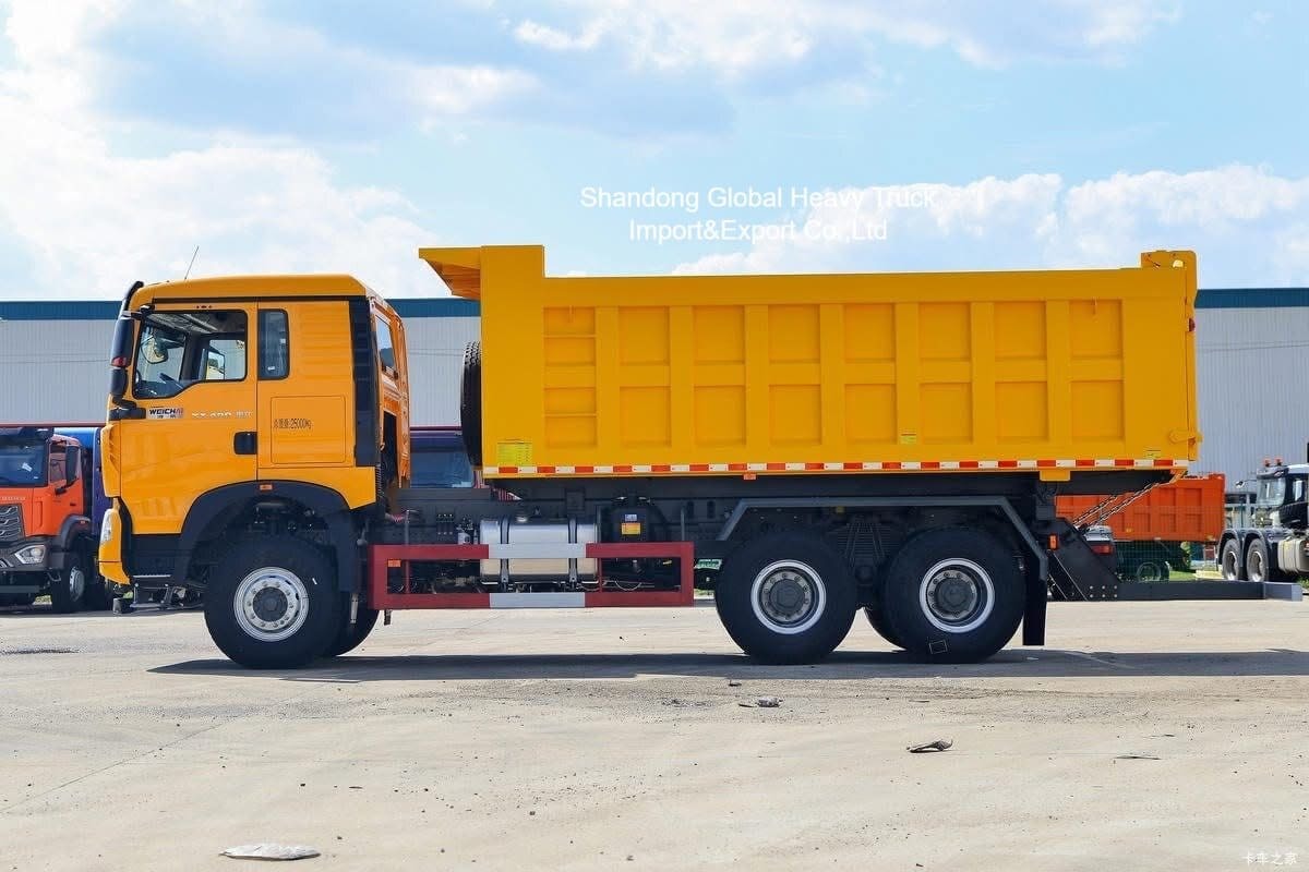 Brand New HOWO NX 6×4 430HP Mining Dump Truck 30-35 Ton Heavy Duty Tipper Truck for Ghana