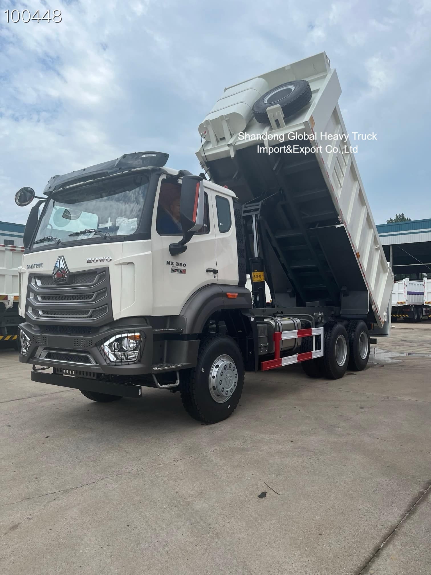 HOWO 8x4 Heavy-Duty Tipper Truck with 420hp Engine, Reinforced 8x4 Chassis, and High-Strength Steel Cargo Body for Tanzania Mining
