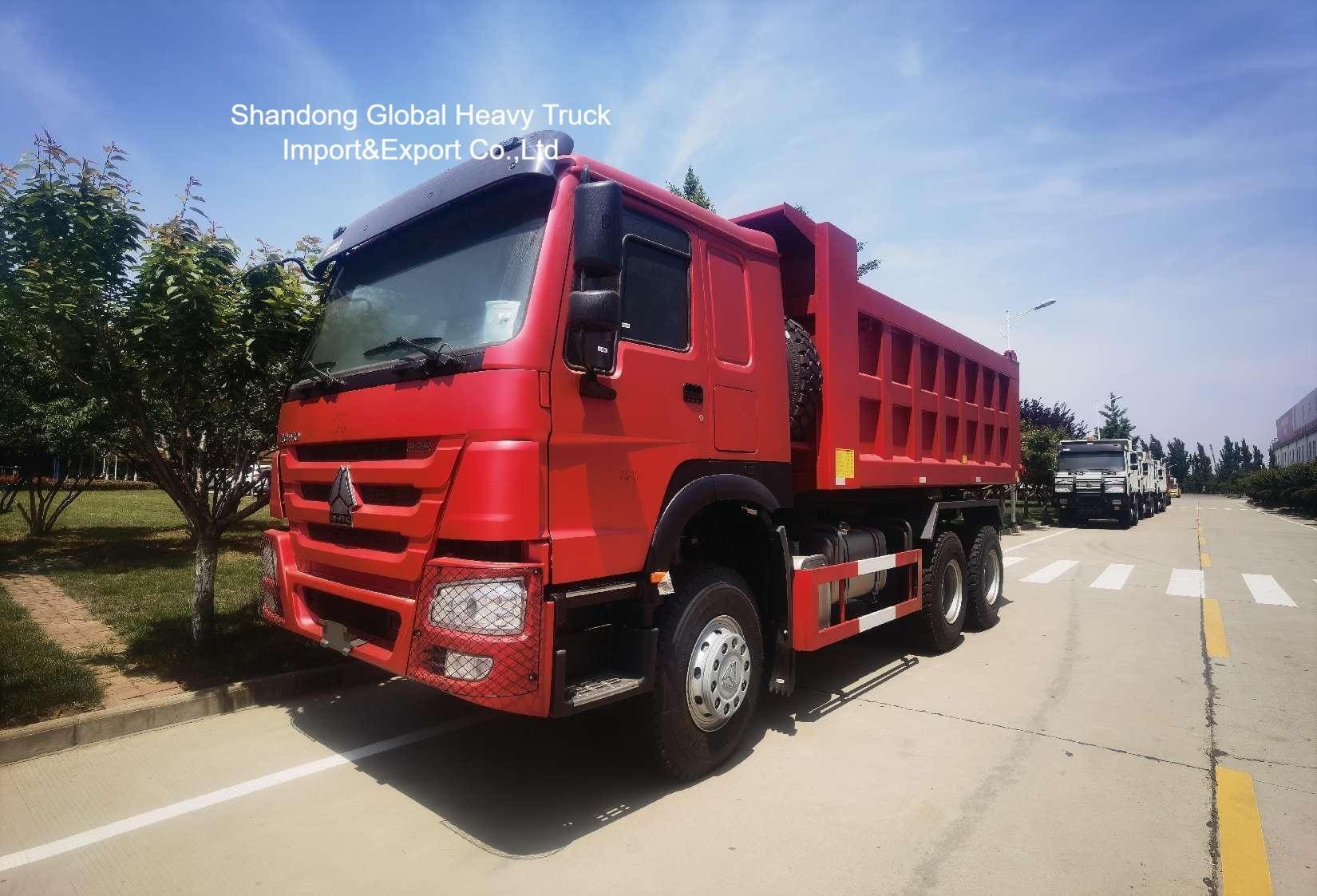 China Original Brand HOWO / Shacman 380hp/371hp 6X4 8X4 10/12 Wheels Mining Dump Truck