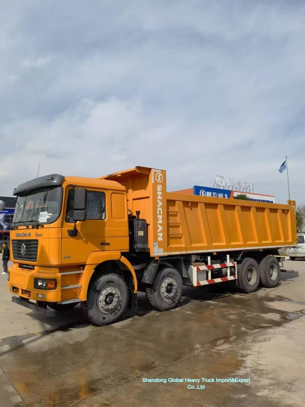 Shacman F3000 8x4 Dump Truck with 420hp Engine and Reinforced Mining Chassis for Heavy Duty Mining and Construction