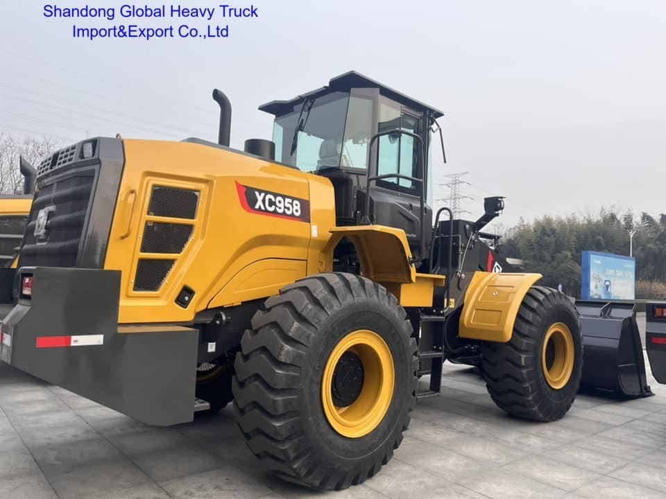 XC958 5.5t Wheel Loader with 3.0 m³ Bucket Capacity