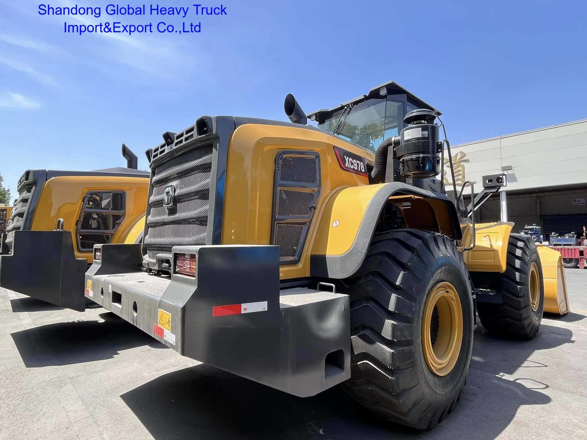XC978 7t Hydraulic Mining Wheel Loader with 5m3 Bucket
