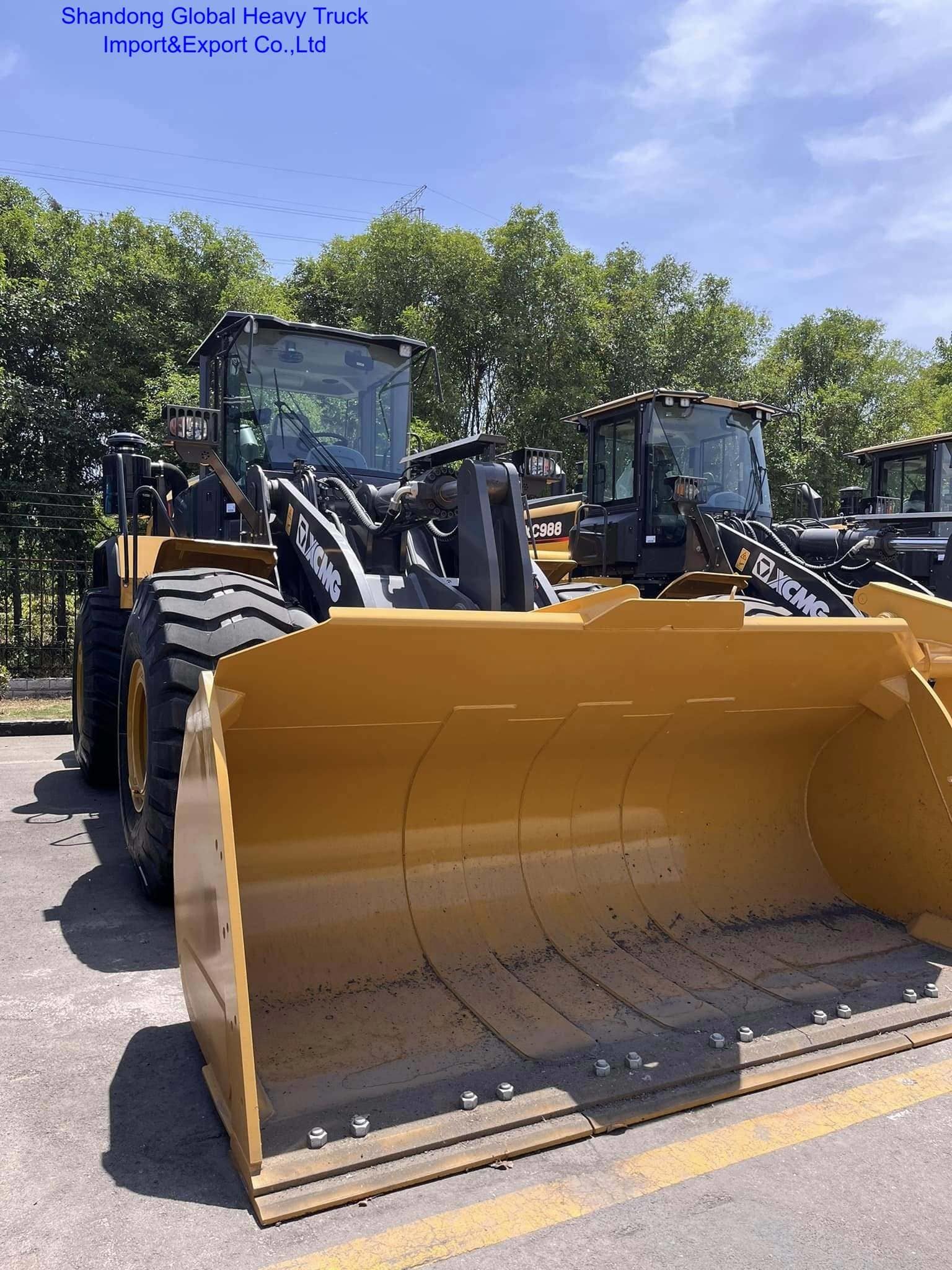 XCMG XC948E 4 Ton Rated Load Front Wheel Loader with 2.4 M3 Bucket Load and 7882*2500*3405mm Specification