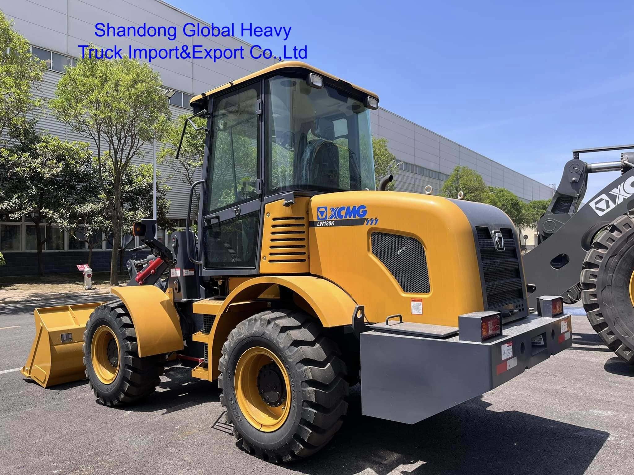 1.8ton Mini Wheel Loader Lw180K Mini Shovel Loader Payloader