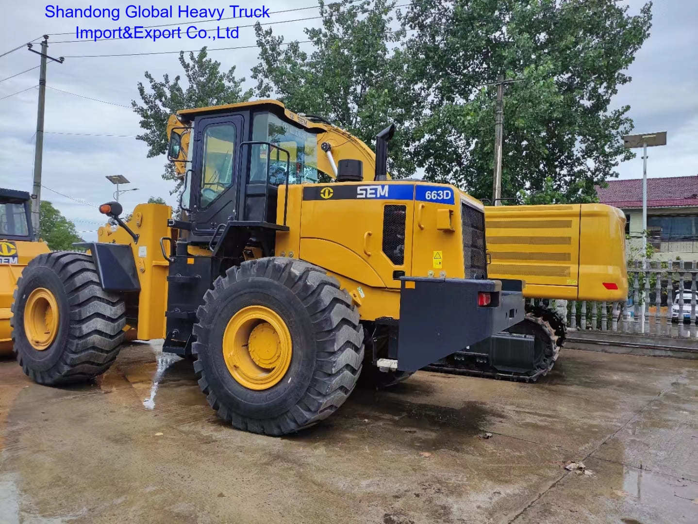 SEM 663D Model Wheel Loader with  Technology for Fuel Efficient Construction and Mining