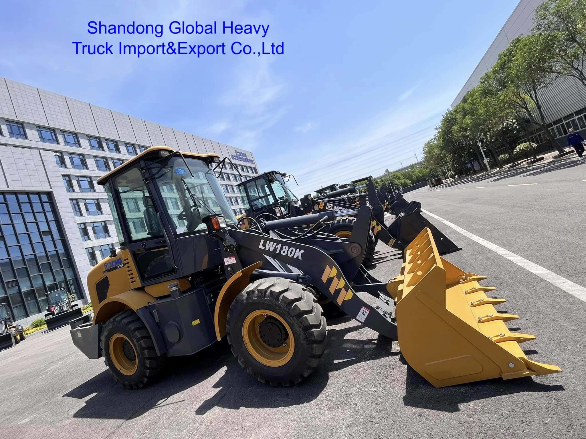 XCMG LW180K 1.8 Ton Wheel Loader for Road Construction and Mining