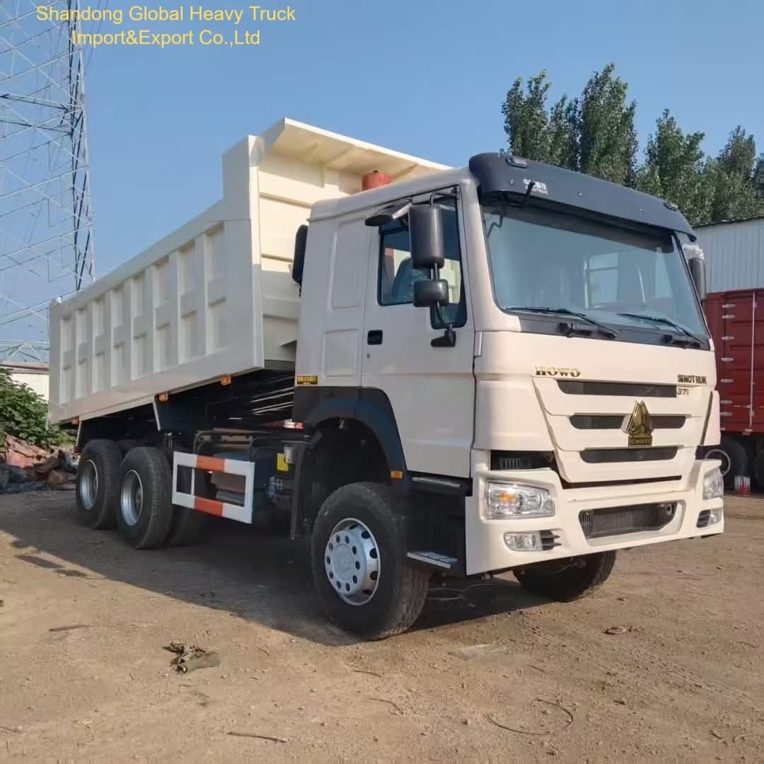 Sinotruk HOWO 400HP 420HP Heavy Duty Dump Truck with Left/Right Hand Driving and Air Suspension Seat