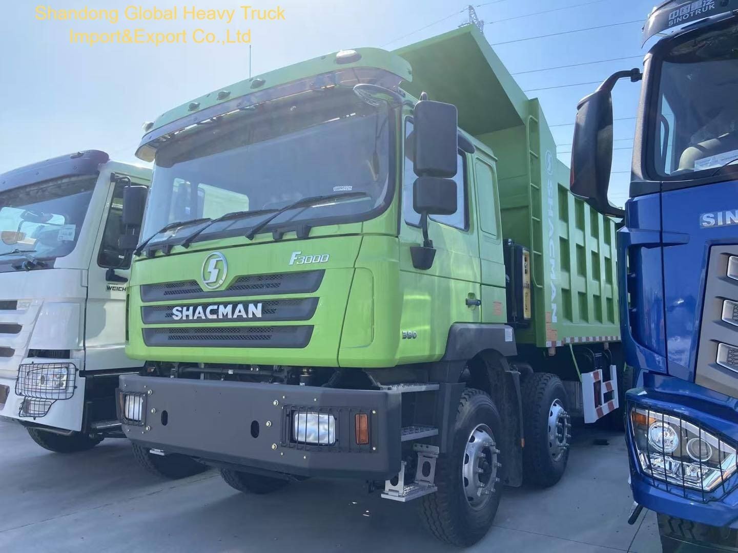 Shacman F3000 8×4 12 Wheels Heavy Duty Dump Truck with 35-40 Tons Payload and 25-30 m³ Capacity