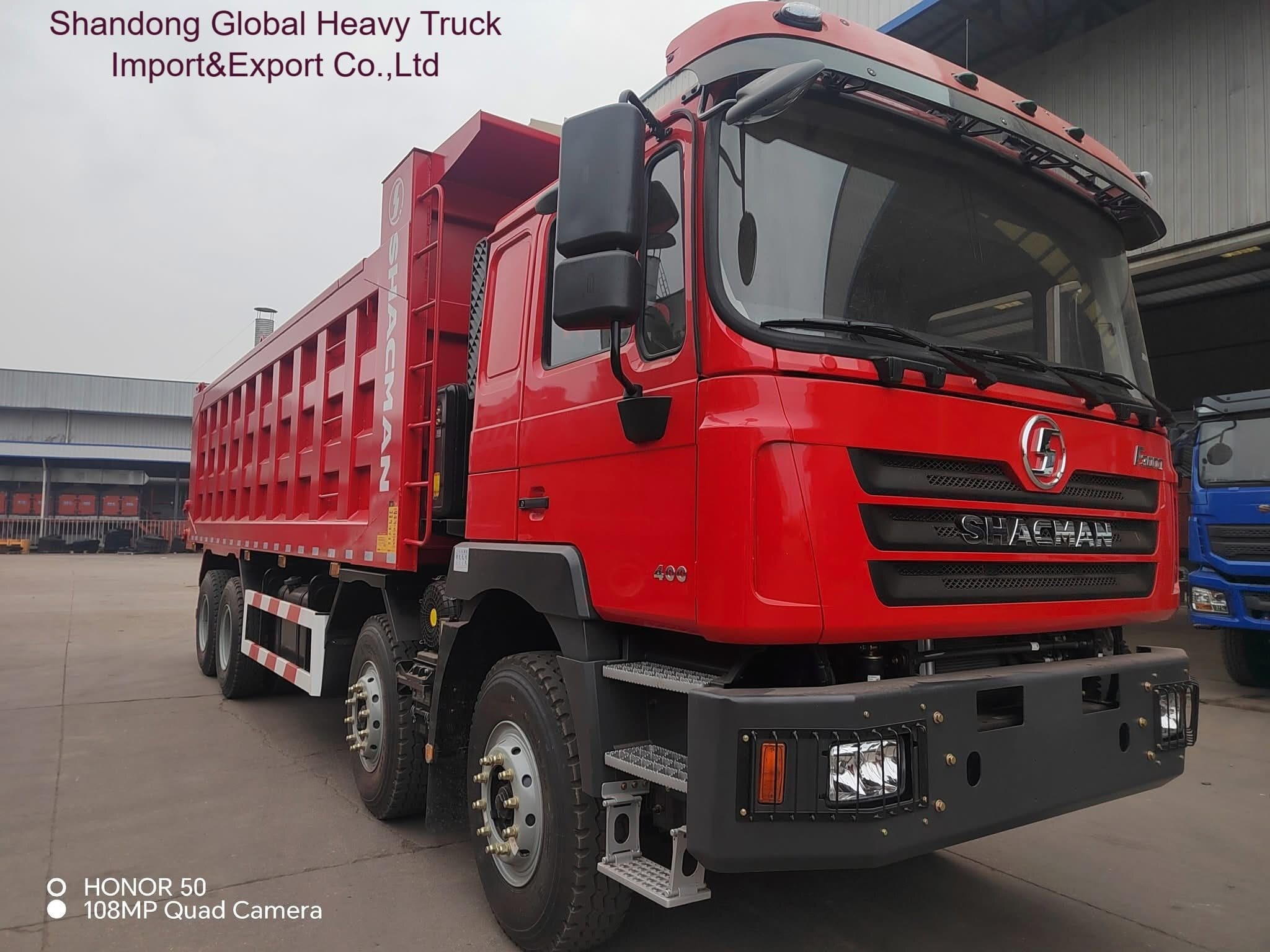 Heavy Duty Dump Truck with 40t 50t Payload 12 Wheel Tires and 420HP Engine for Mining and Construction