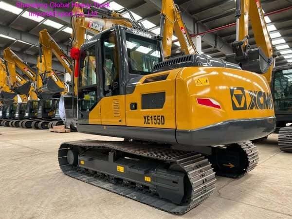 High Quality Hot Selling Xe155D 15ton Tier 2 Mining Construction Crawler Excavator with Attachment