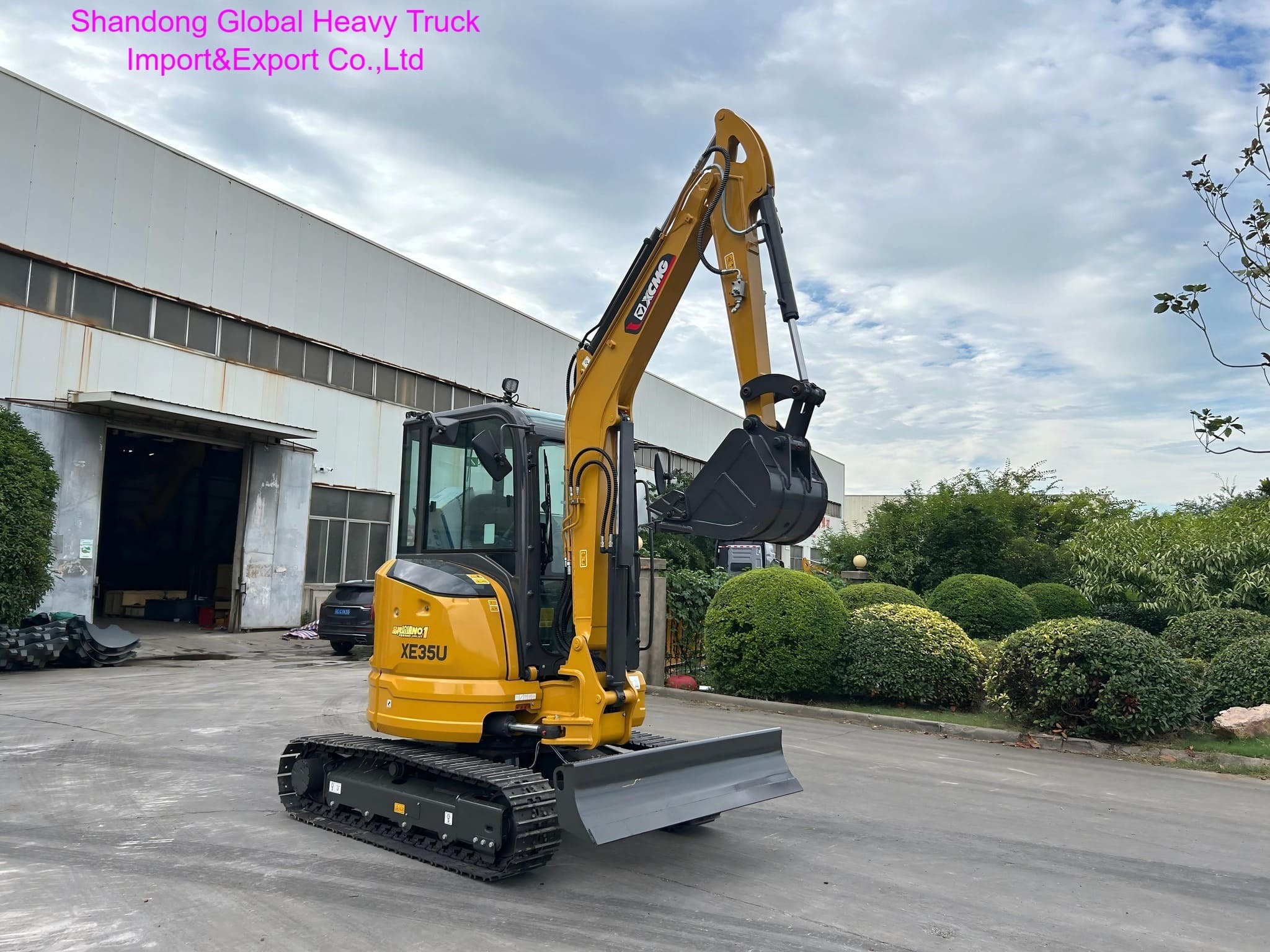 XCMG Official Xe35u 4.2 Ton Chinese Used Mini Micro Small Crawler Excavator 