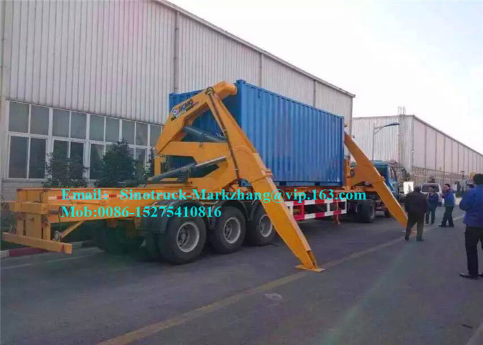 XCMG Cargo Container Lifting Equipment , Side Loader Truck With Hydraulic System