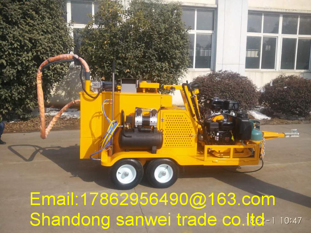 30 Min Material Melting Road Sealing Equipment / Road Repair Machine LLRD-G100