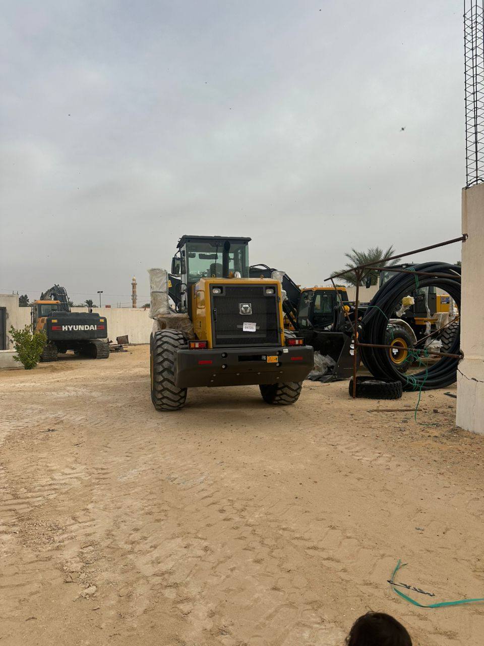 XCMG ZL50GN 5 Ton Wheel Loader with 3.0m3 Rock Bucket and 162kW Rated Power for Construction