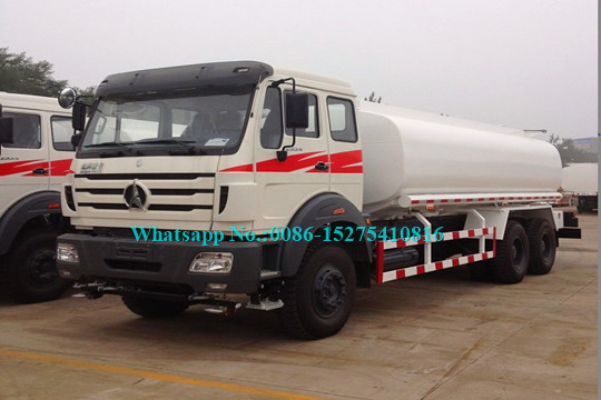 NG80B V3 6X4 20000L Tanker Truck For Transport Water 10 Wheelers NG80B 2638