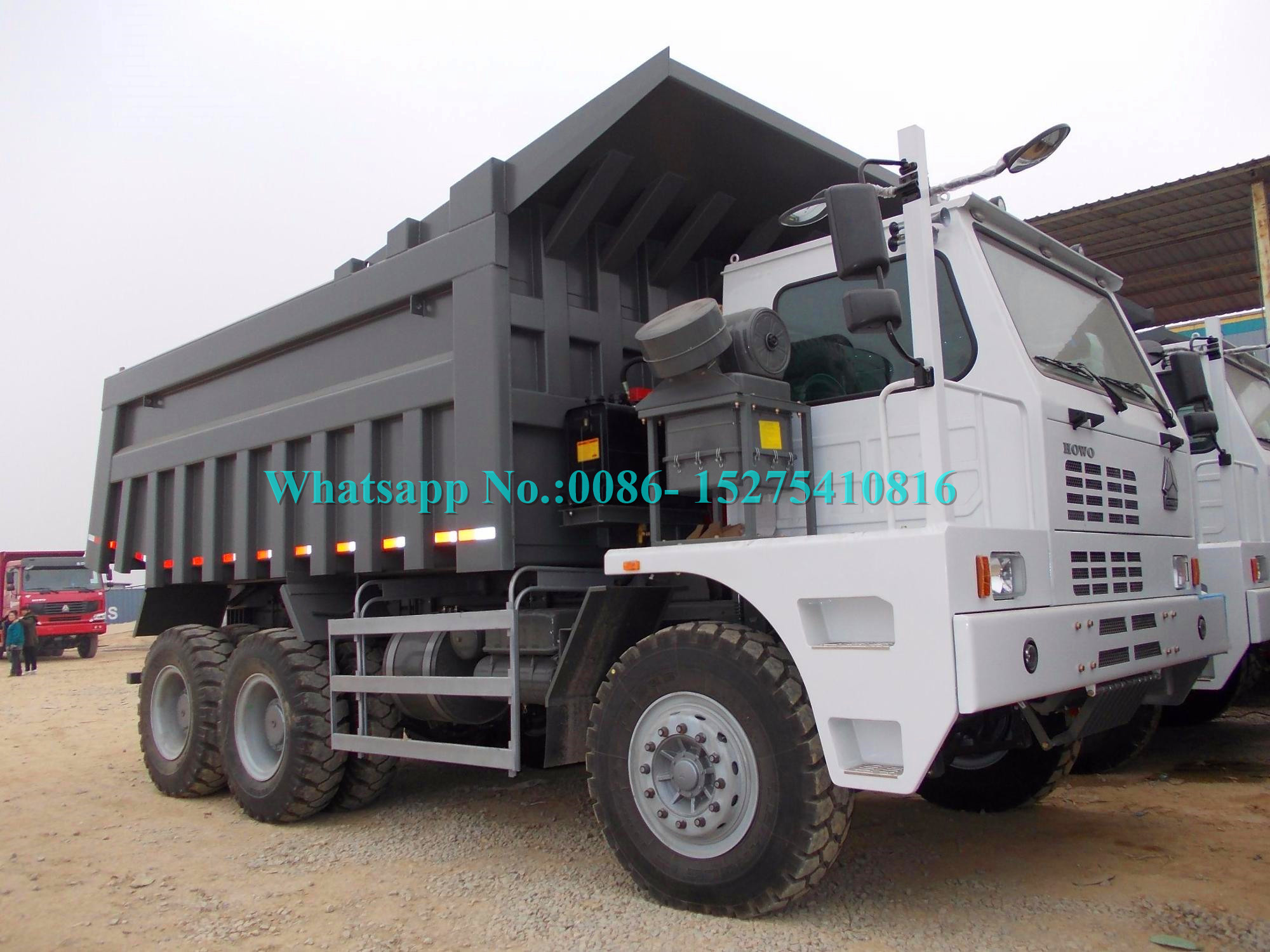 Sinotruck HOWO mining dump truck 70tons 6*4 371HP off road tipper truck ZZ5707S3840AJ