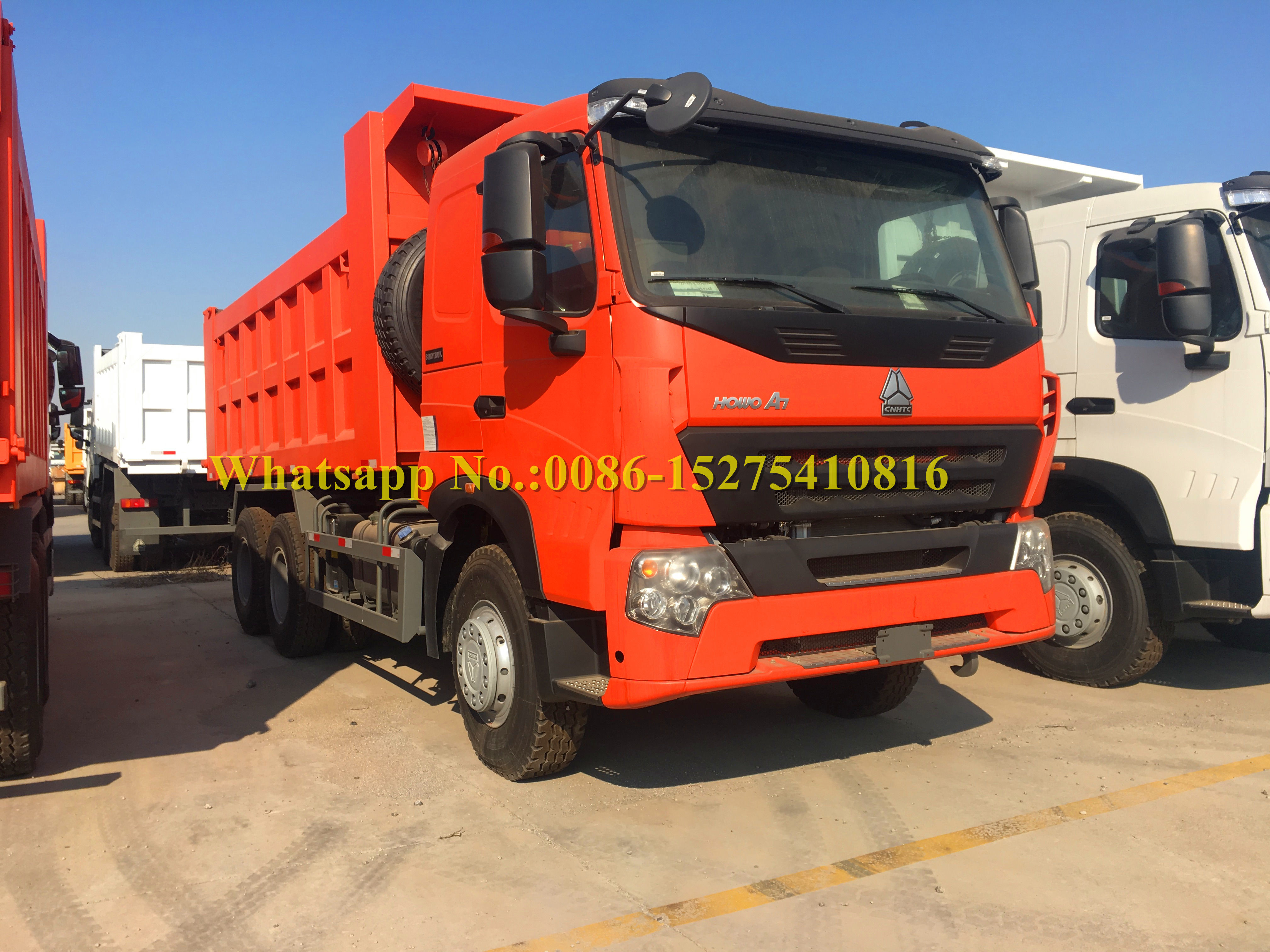 SINOTRUCK HOWO A7 371hp 6x4 10 wheeler Heavy Duty Mining Dump/ Dumper/Tipper Truck For Transporting sand stone mines