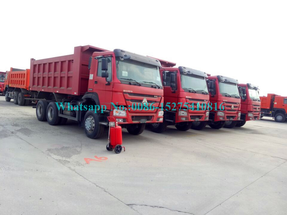 ZZ3257N3647A HOWO 371/336 hp 6x4 10 wheeler Heavy Duty Mining Dump/ Dumper/Tipper Truck For Transporting sand stone ore