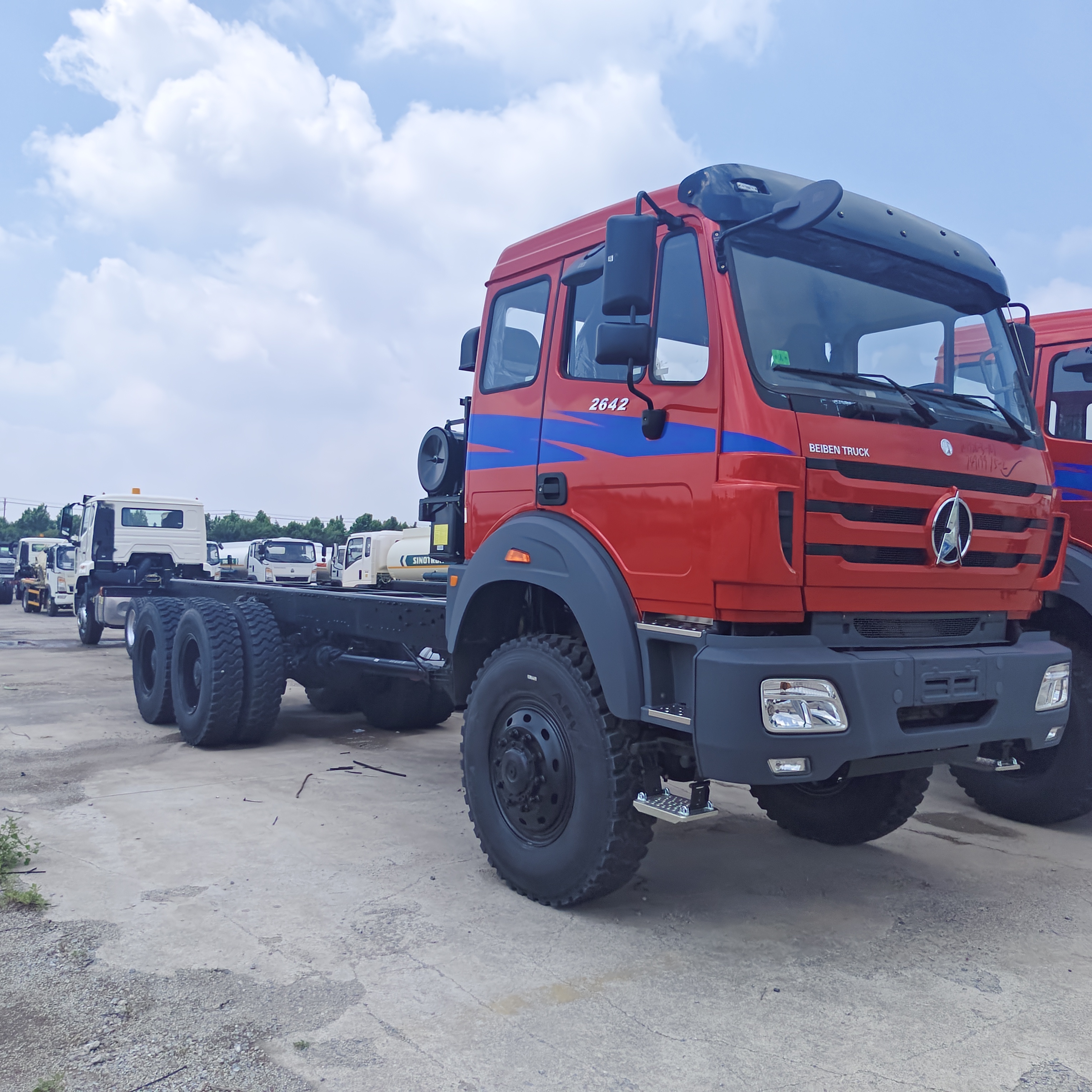 BEIBEN 2638 6×4 Mining Dump Truck with 380HP WEICHAI Engine and 25-35 Tons Payload for Heavy Duty Transport