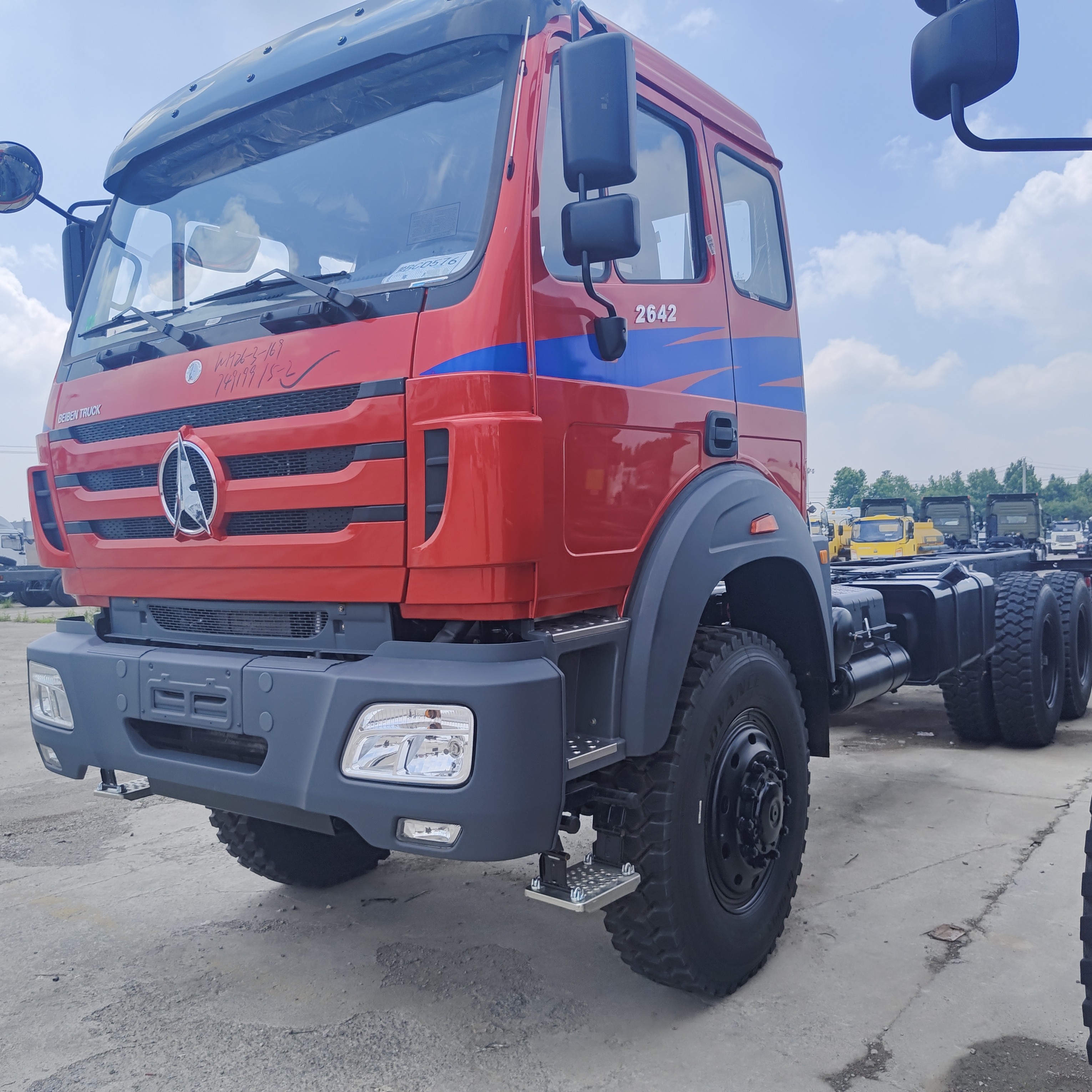 BEIBEN 2648 8×4 Mining Dump Truck with 480HP WEICHAI Engine and 40-50 Tons Payload for Heavy Duty Mining