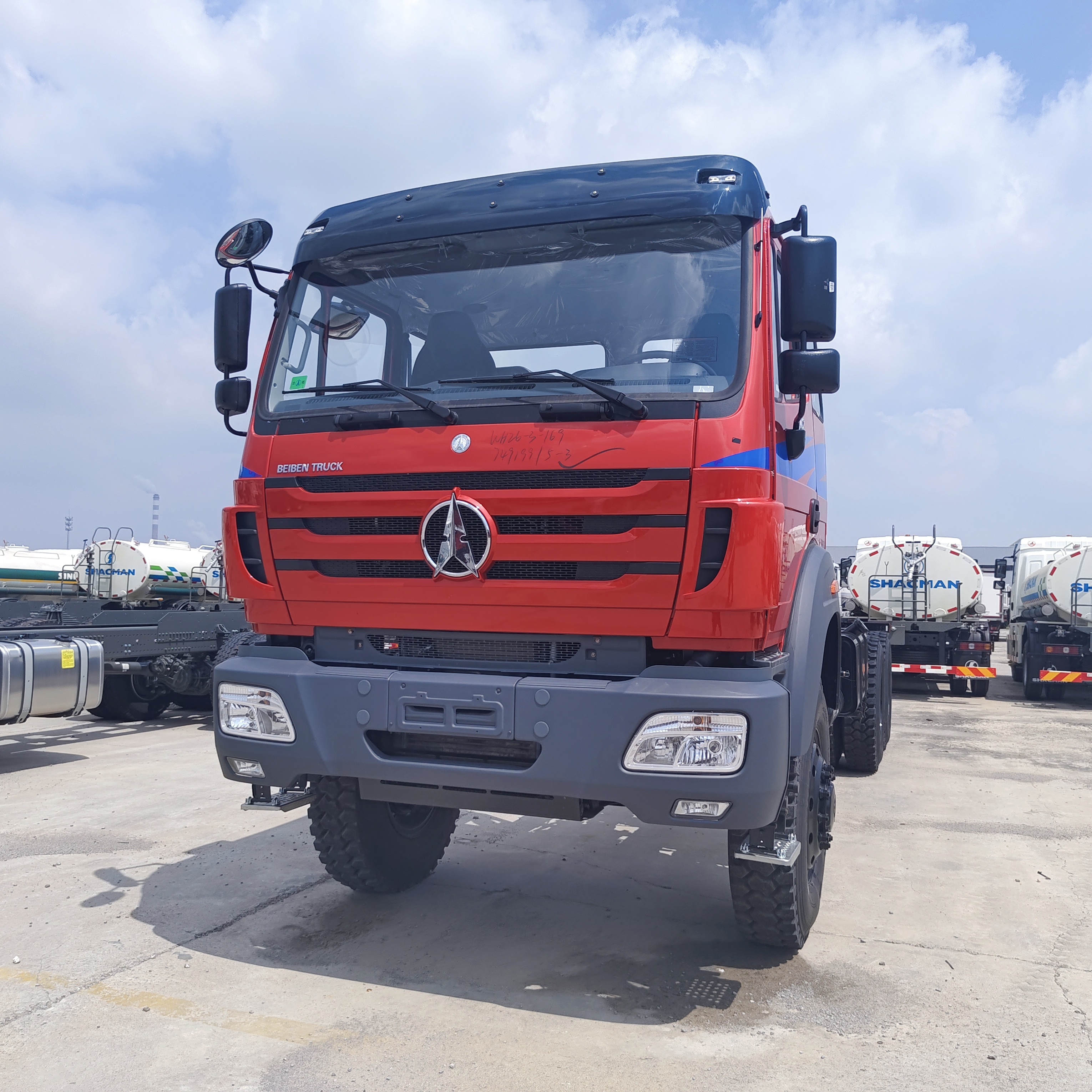 BEIBEN 2638 6×6 Heavy Duty Mining Dump Truck with 380HP WEICHAI Engine and 30-35 Tons Payload for Off-Road Mining