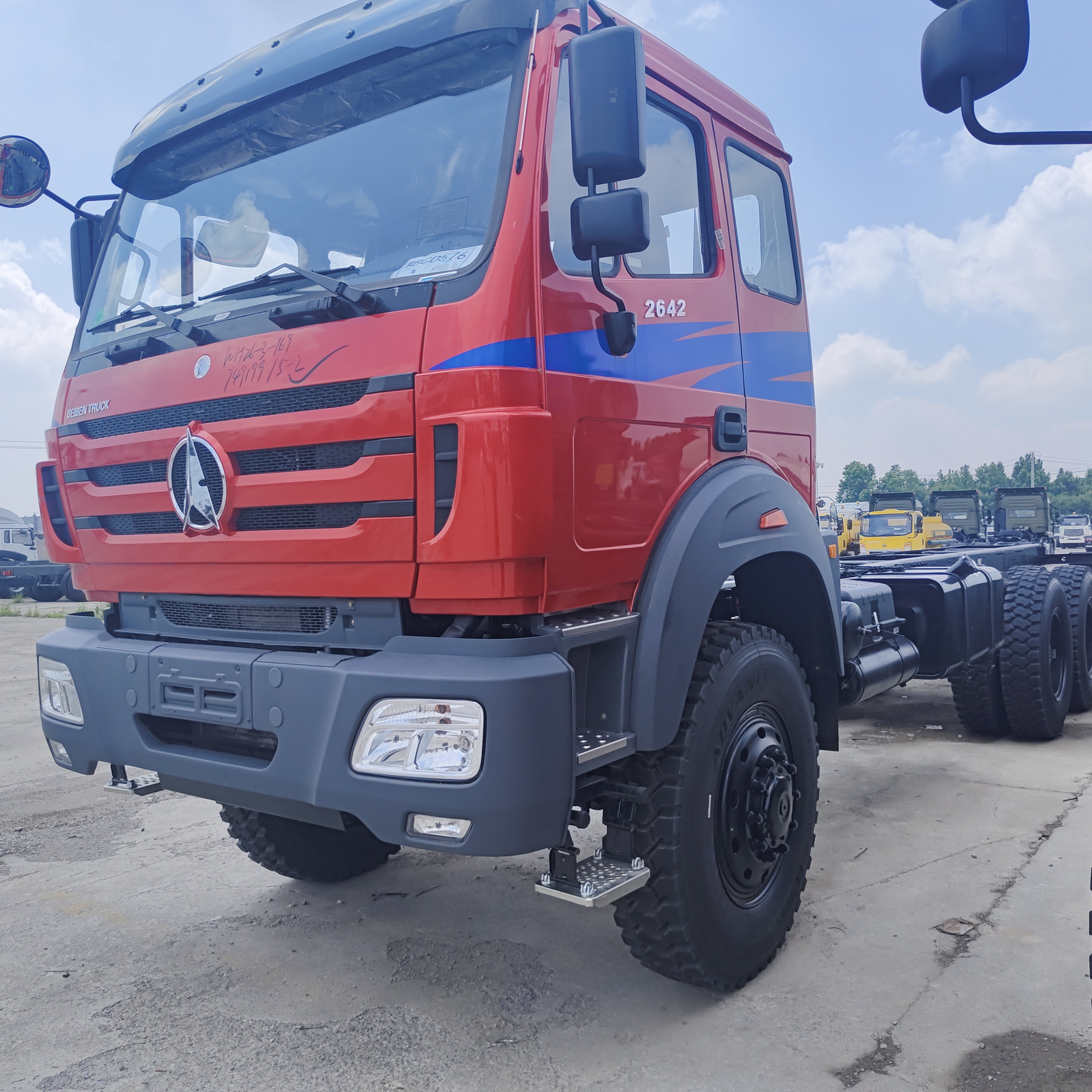 BEIBEN 2642 6×6 Mining Dump Truck with 420HP WEICHAI Engine and 30-40 Tons Payload for Heavy Duty Mining
