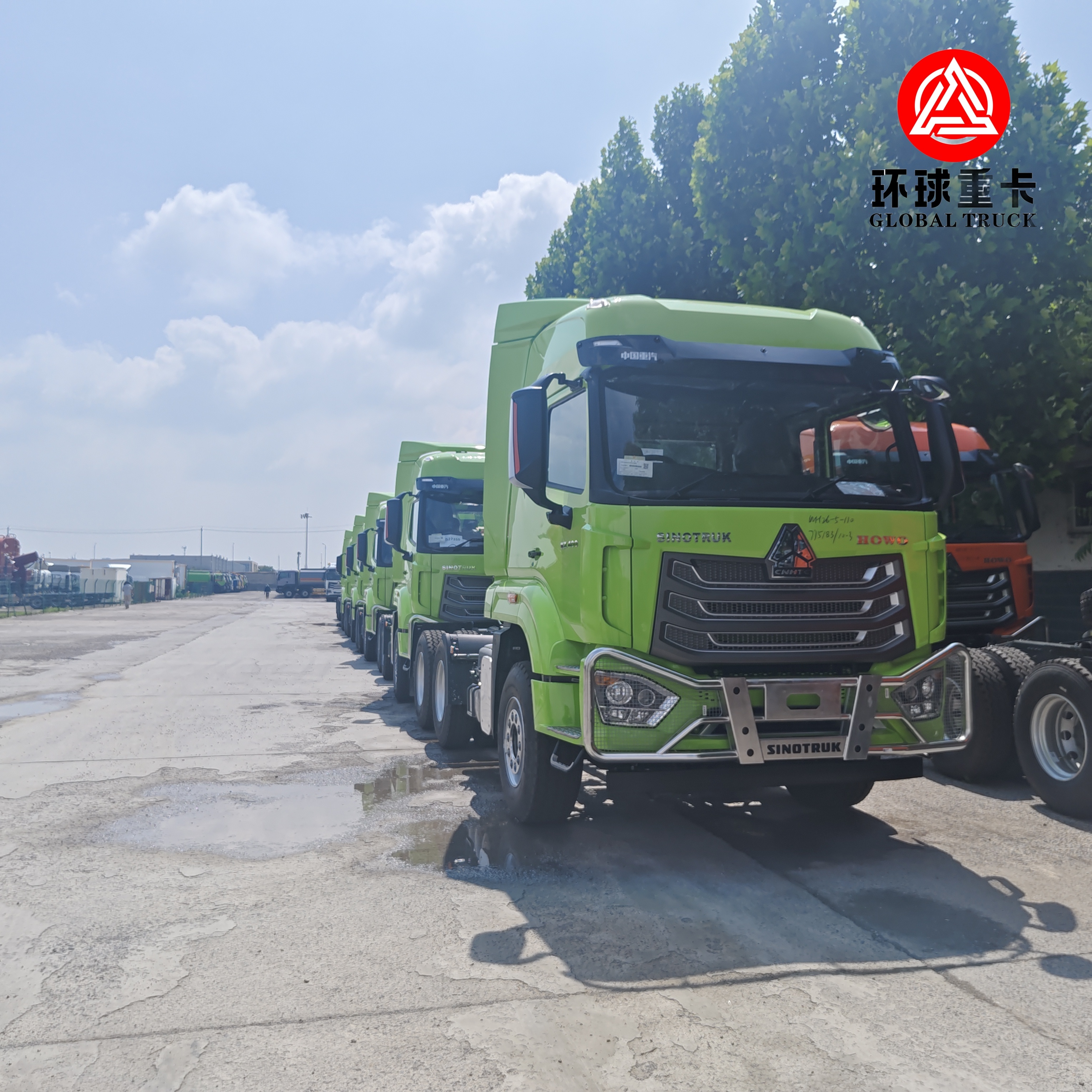 HOWO NX 6×4 Tractor Truck – Heavy Duty SINOTRUK Prime Mover for Freight Transport in Ghana