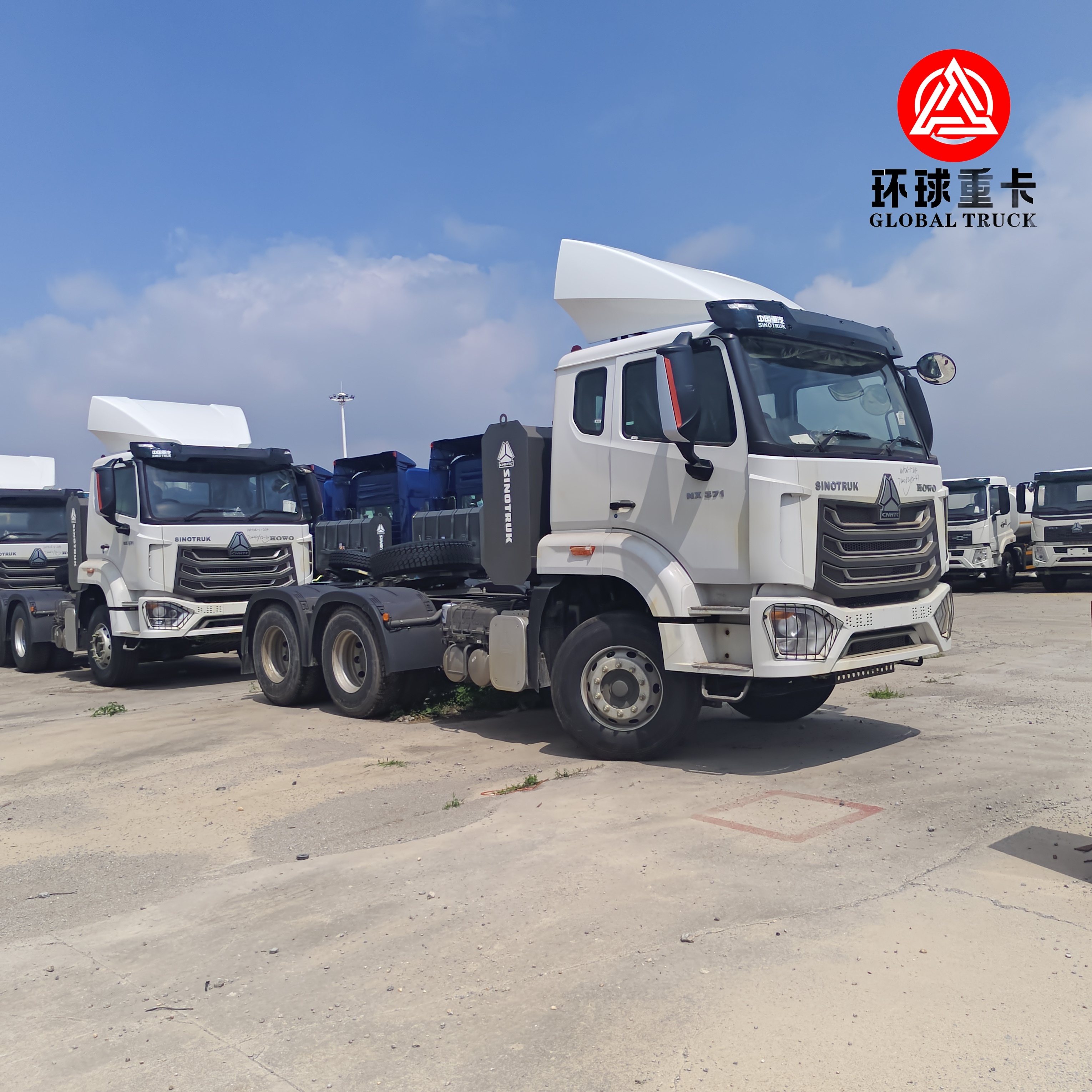 Camion Tracteur HOWO NX 6×4 – Tête de Tracteur SINOTRUK Robuste pour le Transport Routier en Afrique