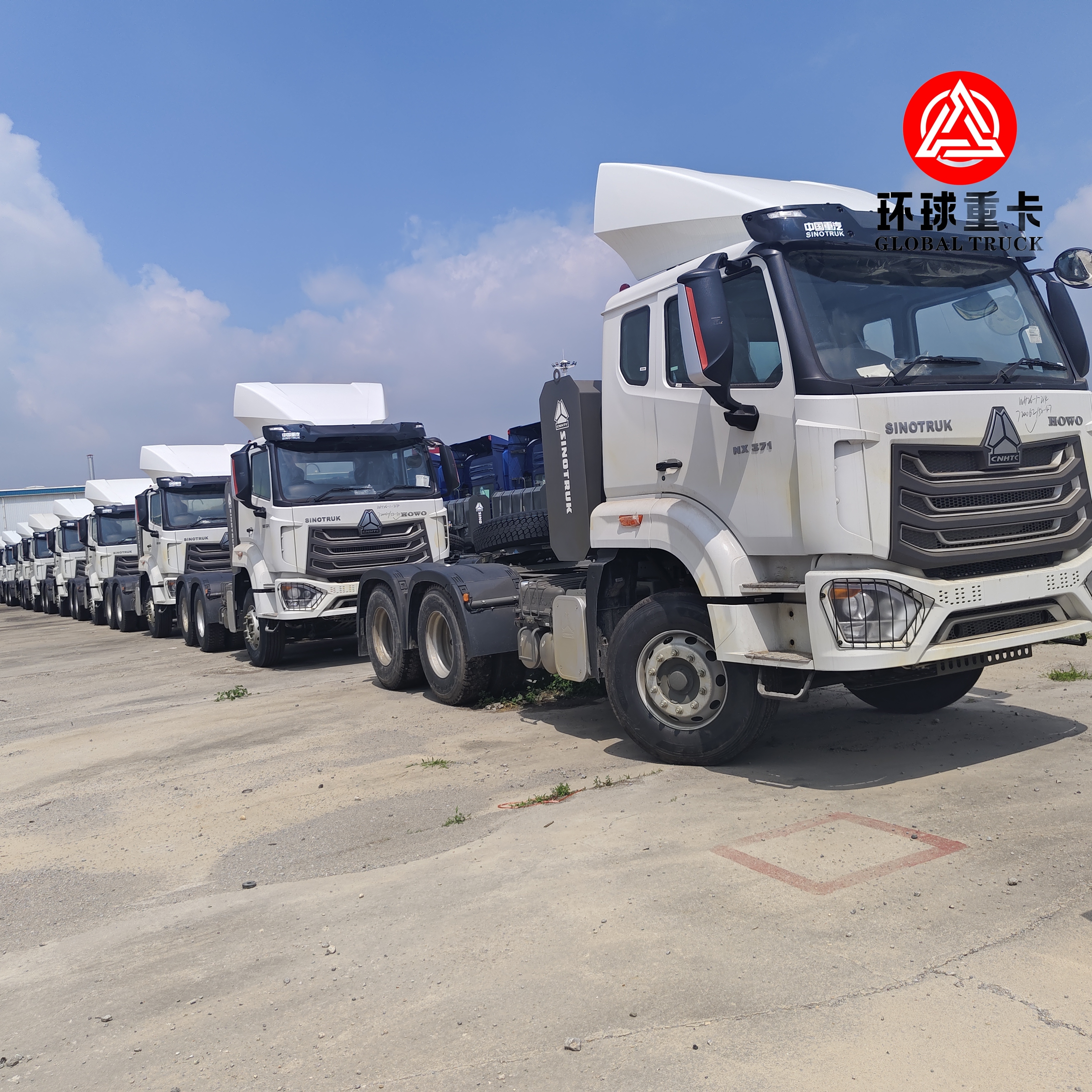 Brand New Sinotruk HOWO NX 6x4 400HP Tractor Head Truck for Heavy Cargo and Container Transport
