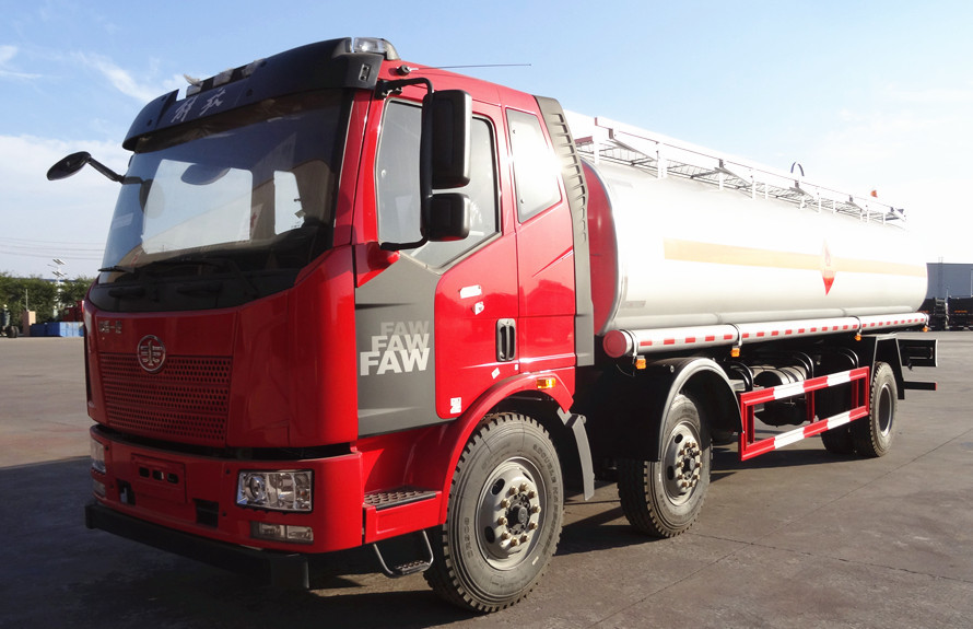 20T Diesel Crude Oil Tanker Truck 6×4 JIEFANG FAW 223hp 20CBM / Fuel Delivery Tanker
