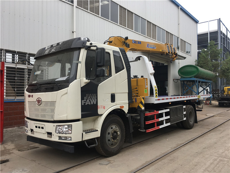 Euro 3 Emissions FAW J6P Lorry - Mounted Crane Truck CA5310JSQP63K1L6T4E5