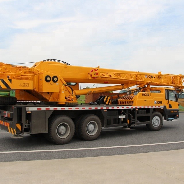 QY25K-II 25 Ton Boom Truck Crane / Hydraulic Mobile Mounted Crane
