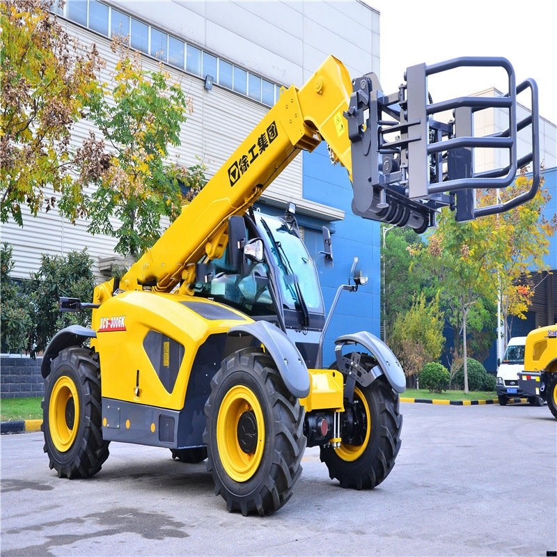 XC6-3006K Heavy Earth Moving Machinery 6m Telescopic Handler 3 Ton Wood With WEICHAI Engine