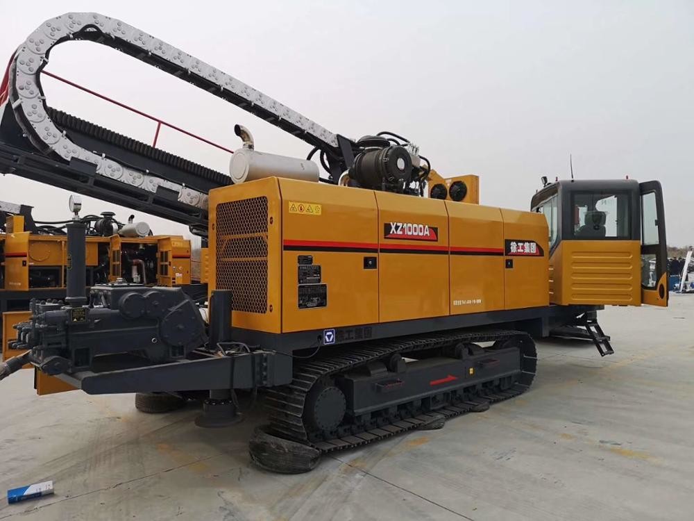 XCMG Horizontal Directional Drilling Rig Tools  Rock Bore XZ1000A Yellow