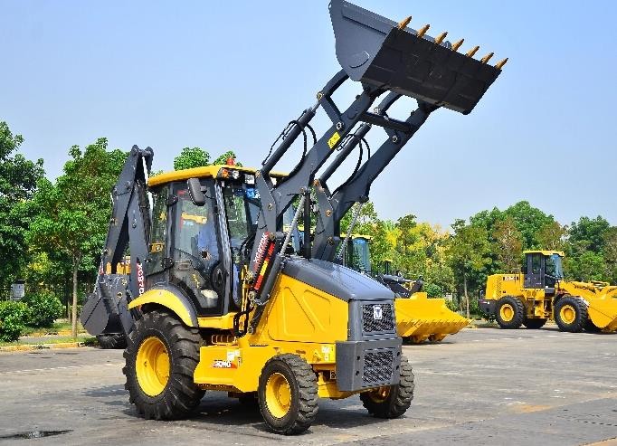 XCMG XC870K Farm Mini Tractor With Backhoe And Front End Loader