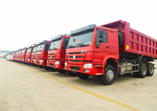 25 Tons Ten Wheeler Diesel Dump Truck  371HP 3625+1350mm Wheel Base