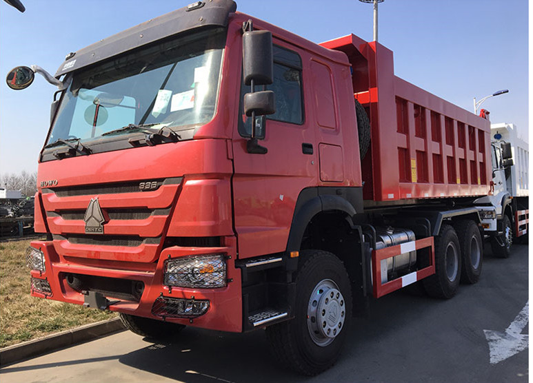 25 Ton Heavy Duty Dump Truck With WD615.69 336HP Engine And HW76 Cabin