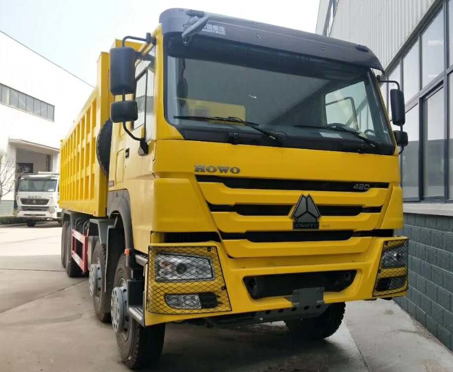 Euro 4 380HP Heavy Duty Dump Truck ZZ3317N3867D1 With 12.00R20 Type