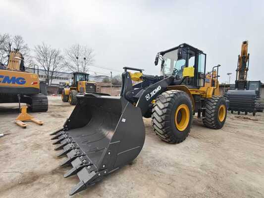 Second-Hand XCMG ZL50GN Wheel Loader with 5t Rated Load and 162kW Power for Quarry & Construction