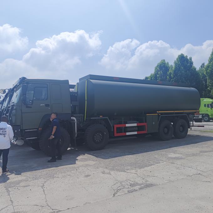 HOWO 8×8 60000L Fuel Tank Truck front view
