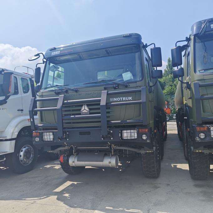 HOWO 8×8 Fuel Tank Truck side profile