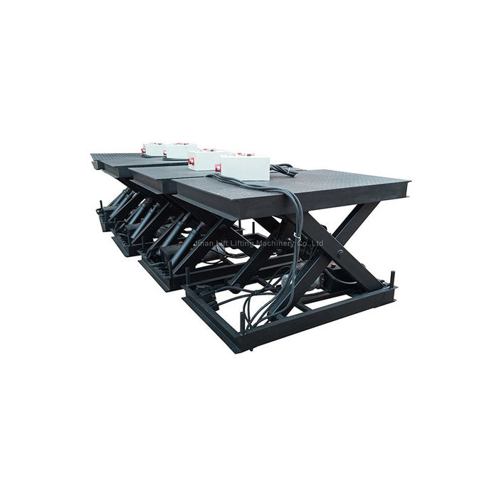 Vertical Electric Mobile Scissor Lift / Scaffolding Aerial Lift Work